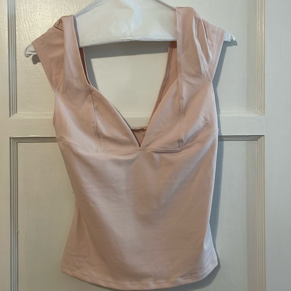 Free People Duo Corset  Cami Pink Top - Picture 3 of 6